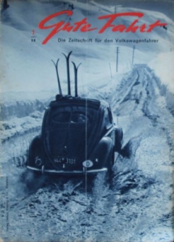 "Gute Fahrt" Volkswagen Magazine 1958 (8521)